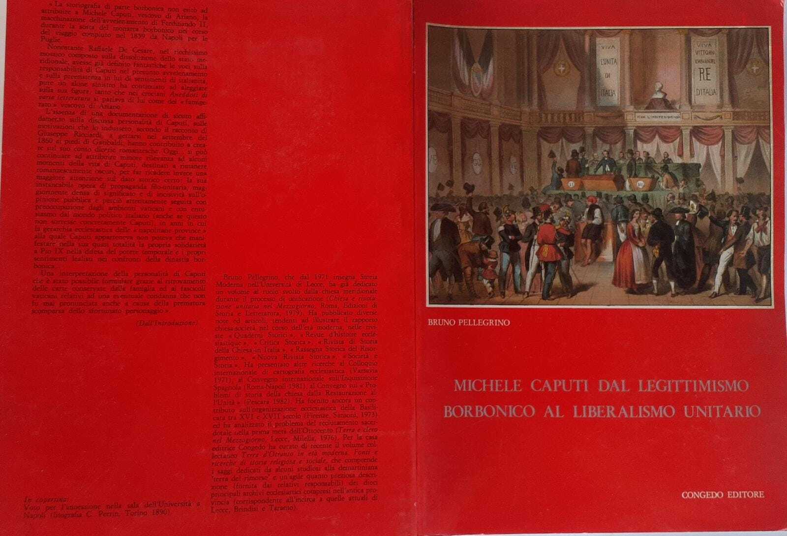 Michele Caputi dal legittimismo borbonico al liberalismo unitario - copertina