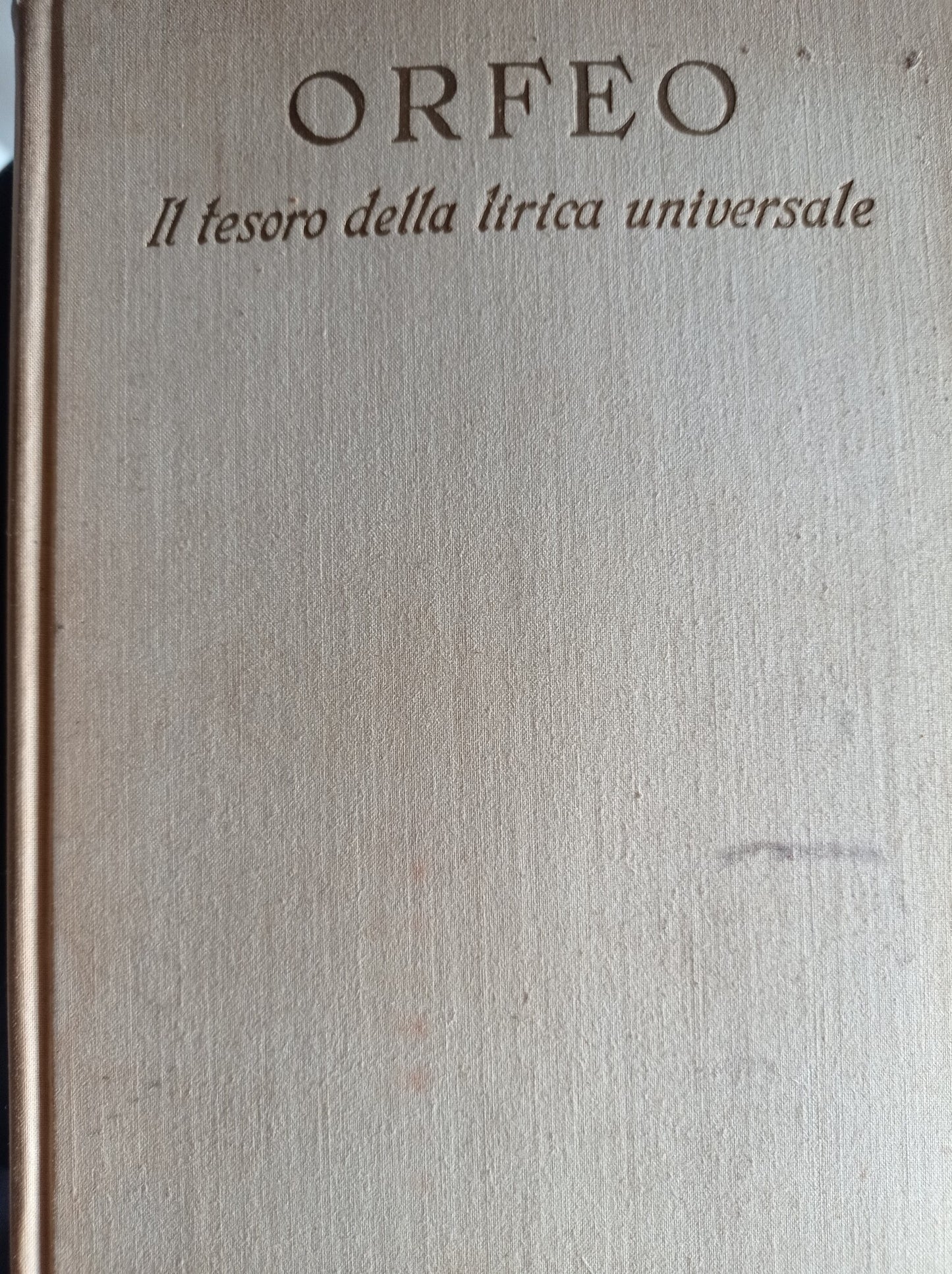 Il tesoro della lirica universale - copertina