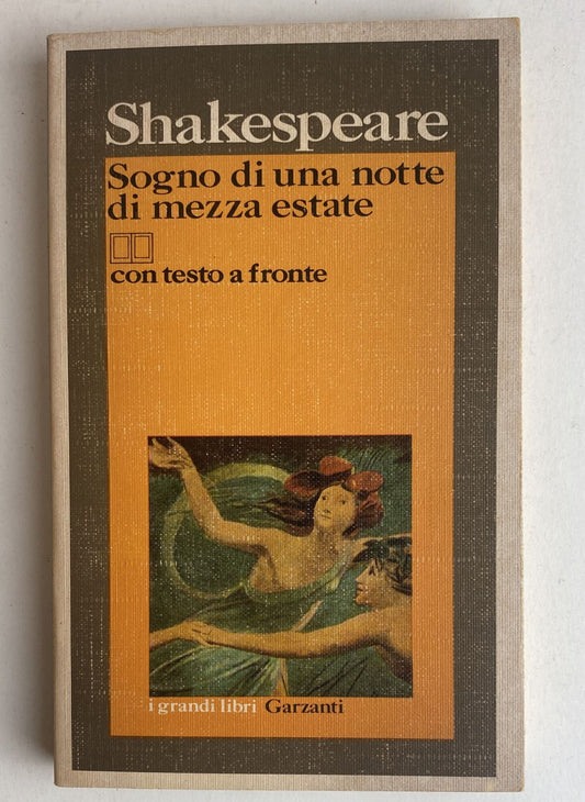 Sogno di una notte di mezza estate - copertina