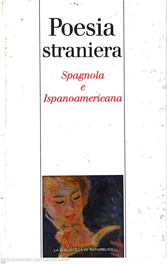 Poesia straniera spagnola e ispano americana - copertina