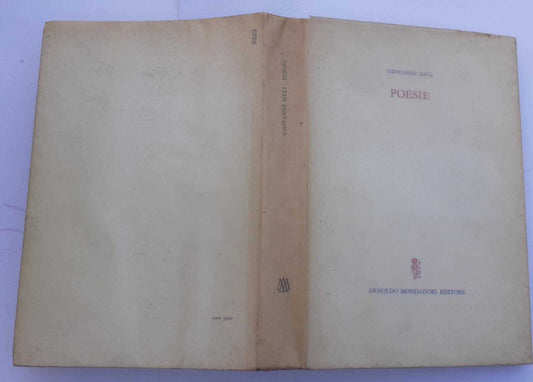 Poesie - copertina