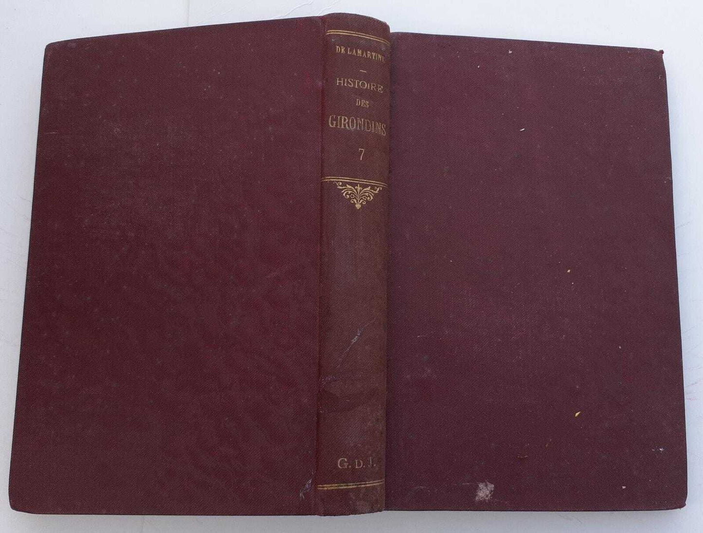 Histoire des Girondins. Tome septieme - copertina