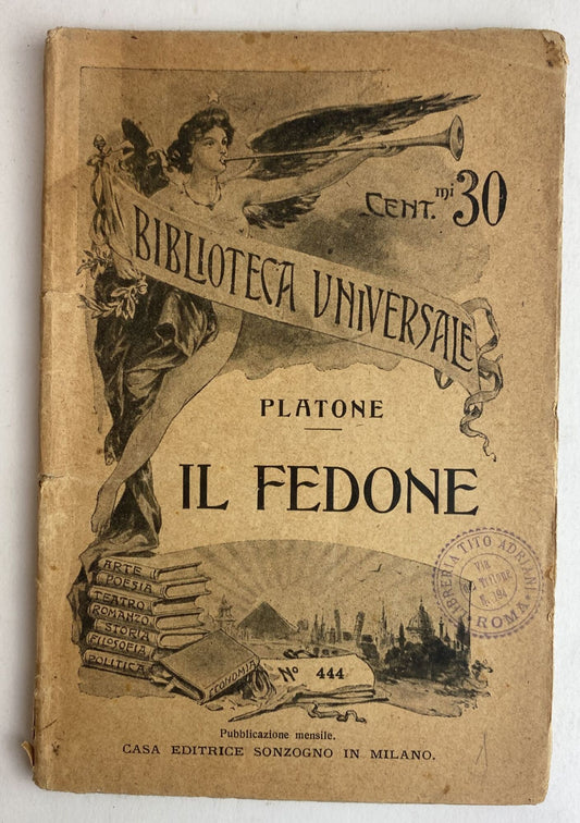Il Fedone - copertina