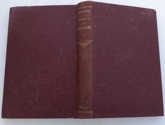 Histoire des Girondins. Tome troisieme - copertina