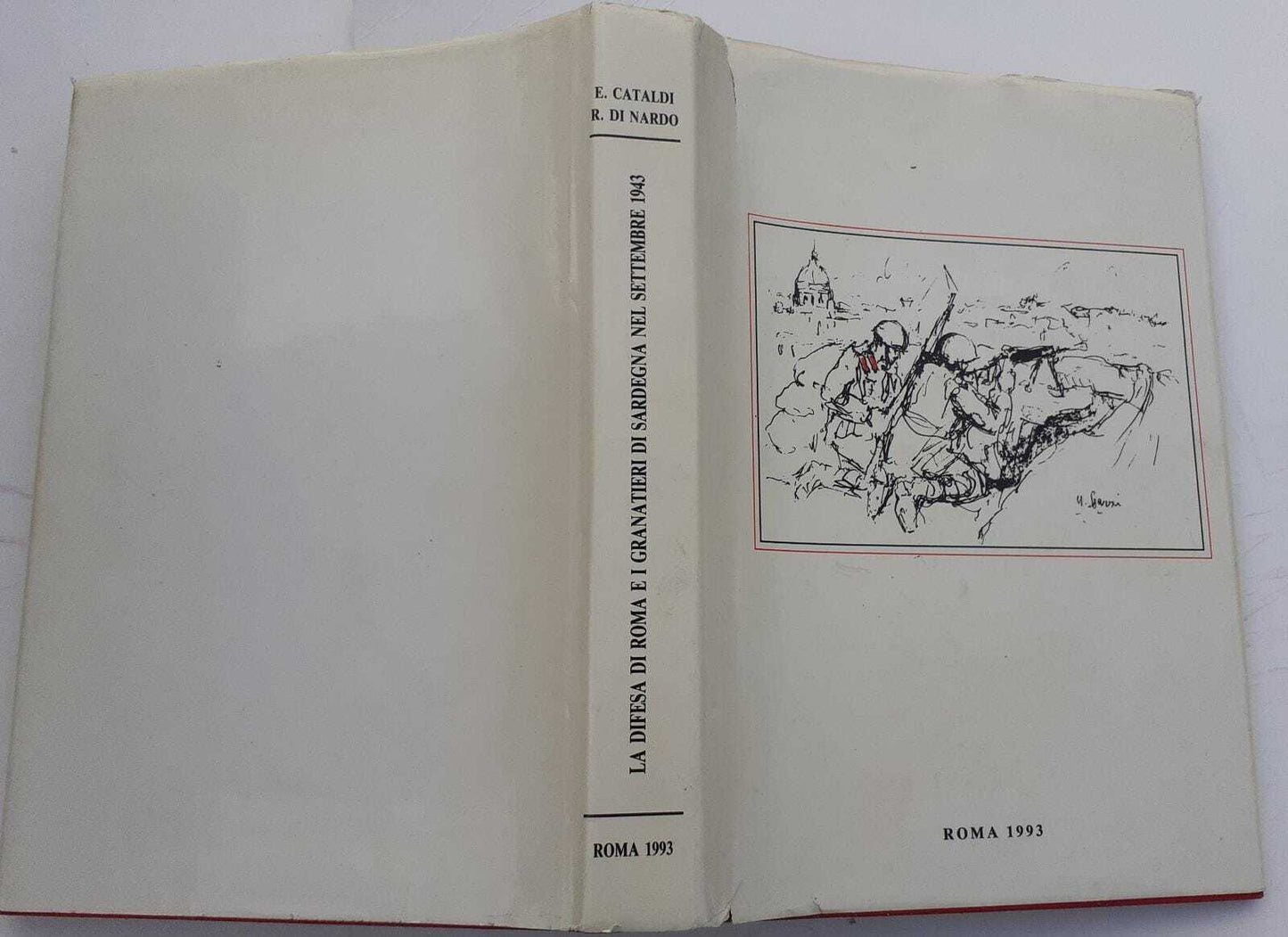 La difesa di Roma e i granatatieri di Sardegna nel settembre 1943 - copertina