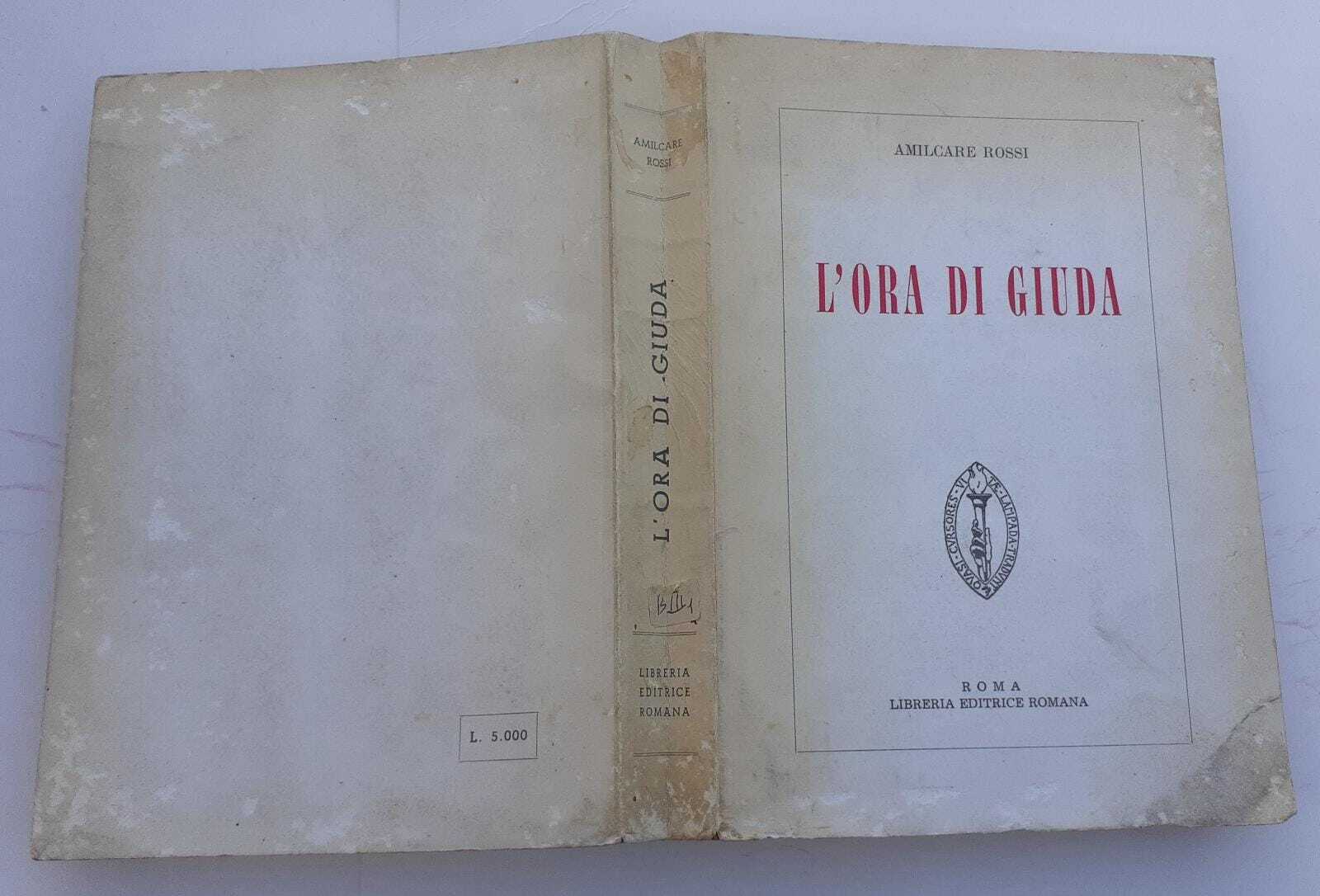 L'ora di Giuda - copertina