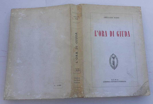 L'ora di Giuda - copertina