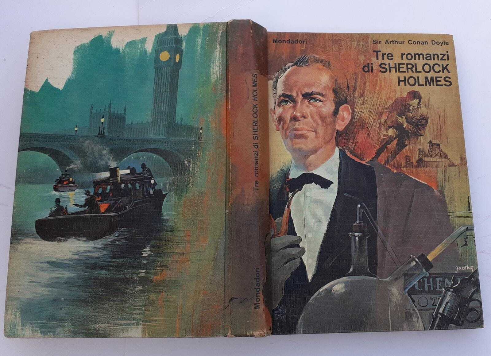 Tre romanzi di Sherlock Holmes - copertina