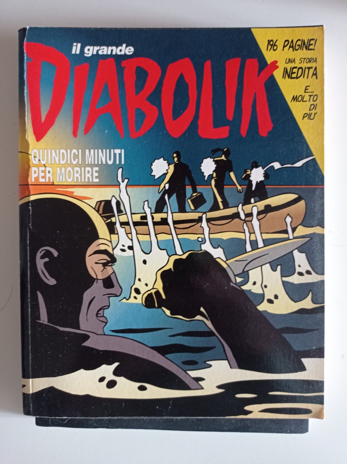 Diabolik quindici minuti per morire - copertina