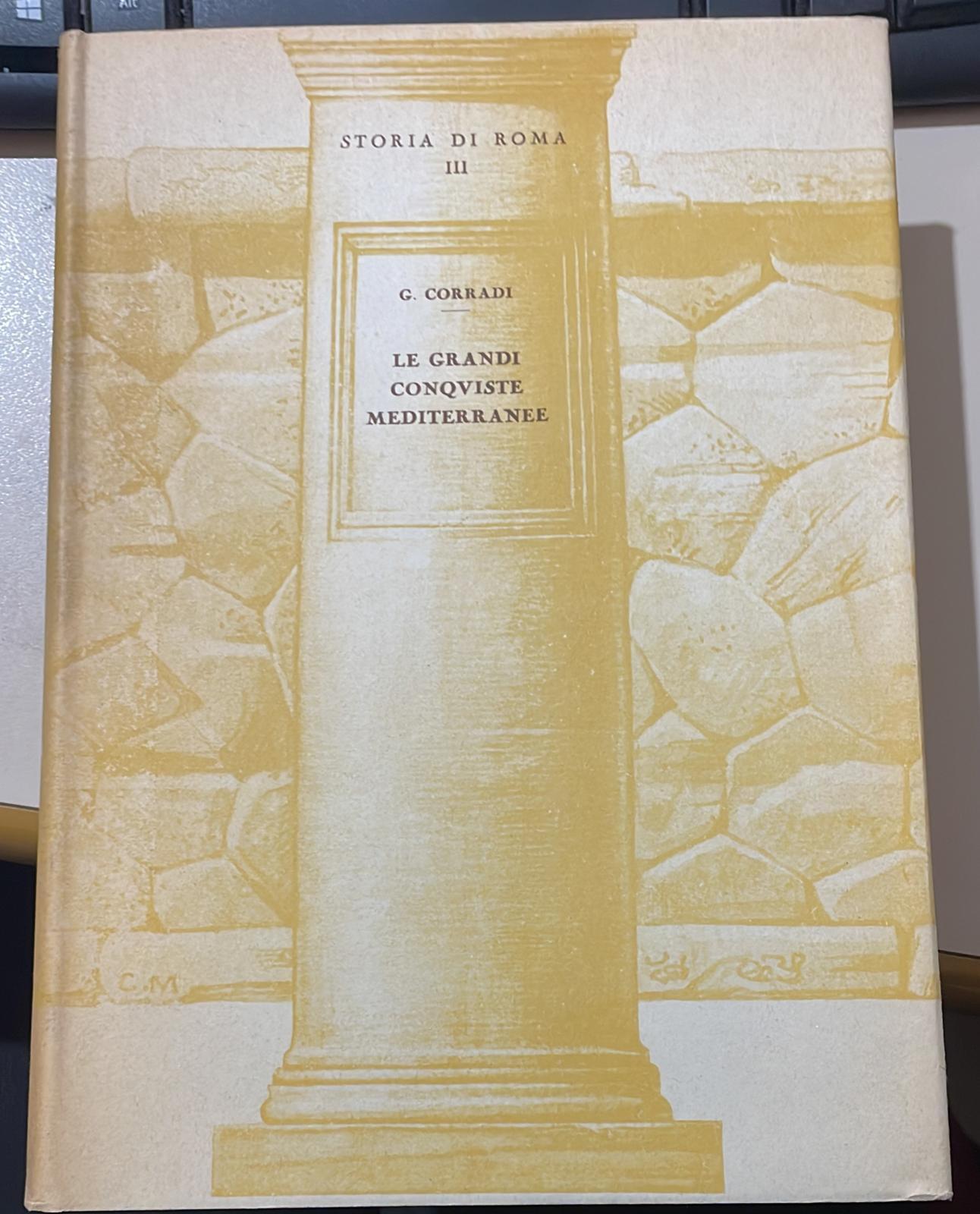 Le grandi conquiste ,Mediterranee storia di Roma vol.3 - copertina