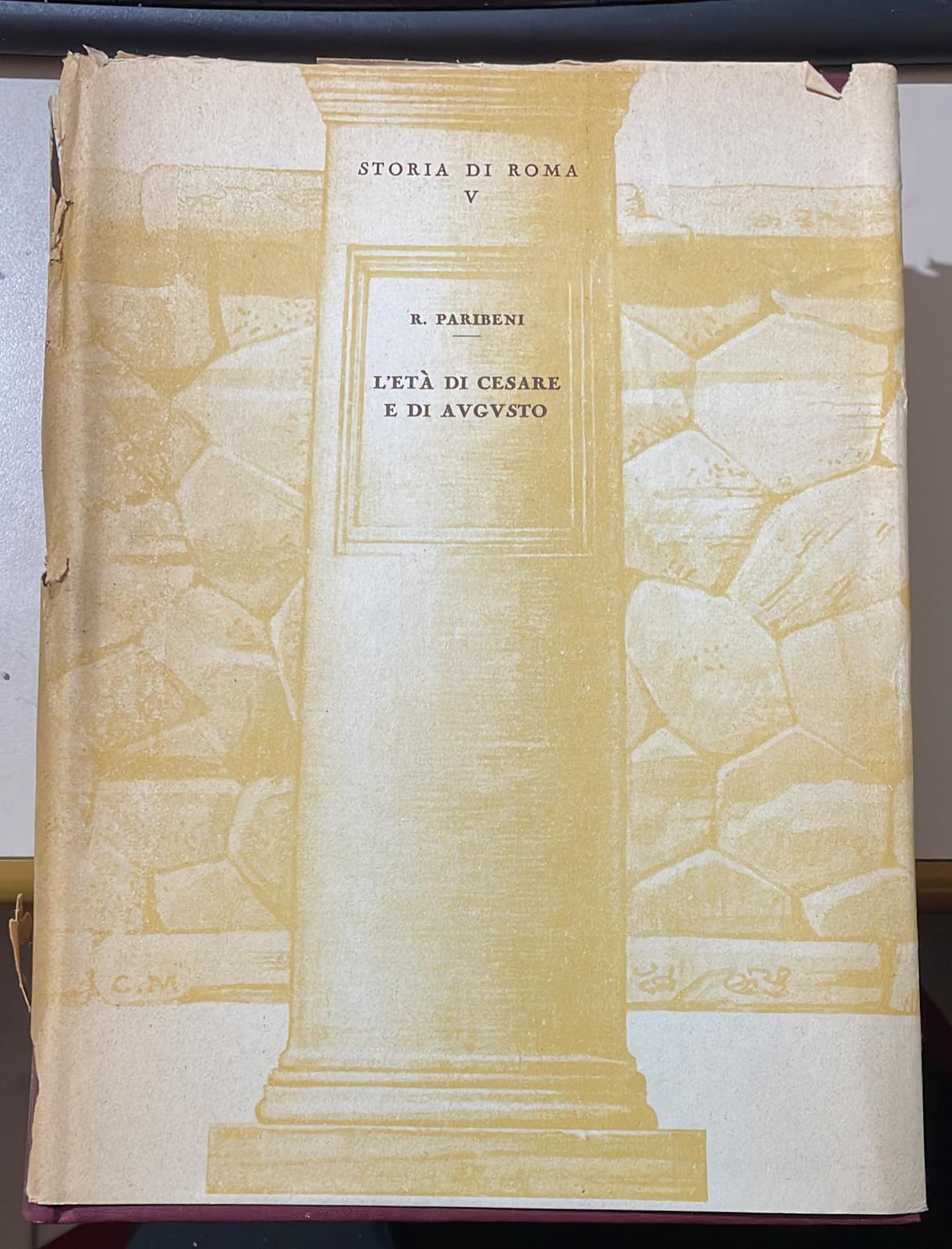 L'Età di Cesare e di Augusto - copertina