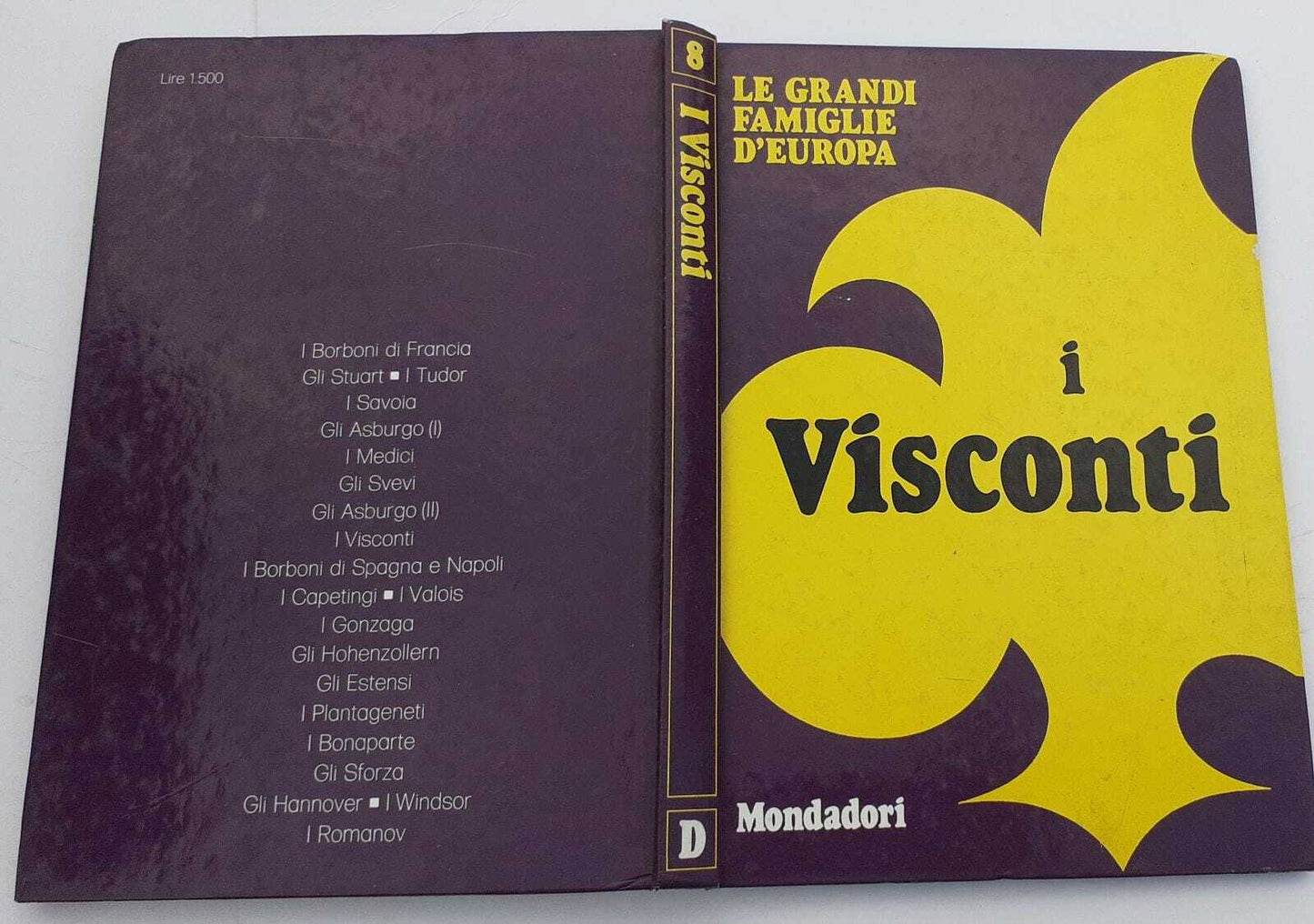 Le grandi famiglie d'Europa: "I Visconti" - copertina