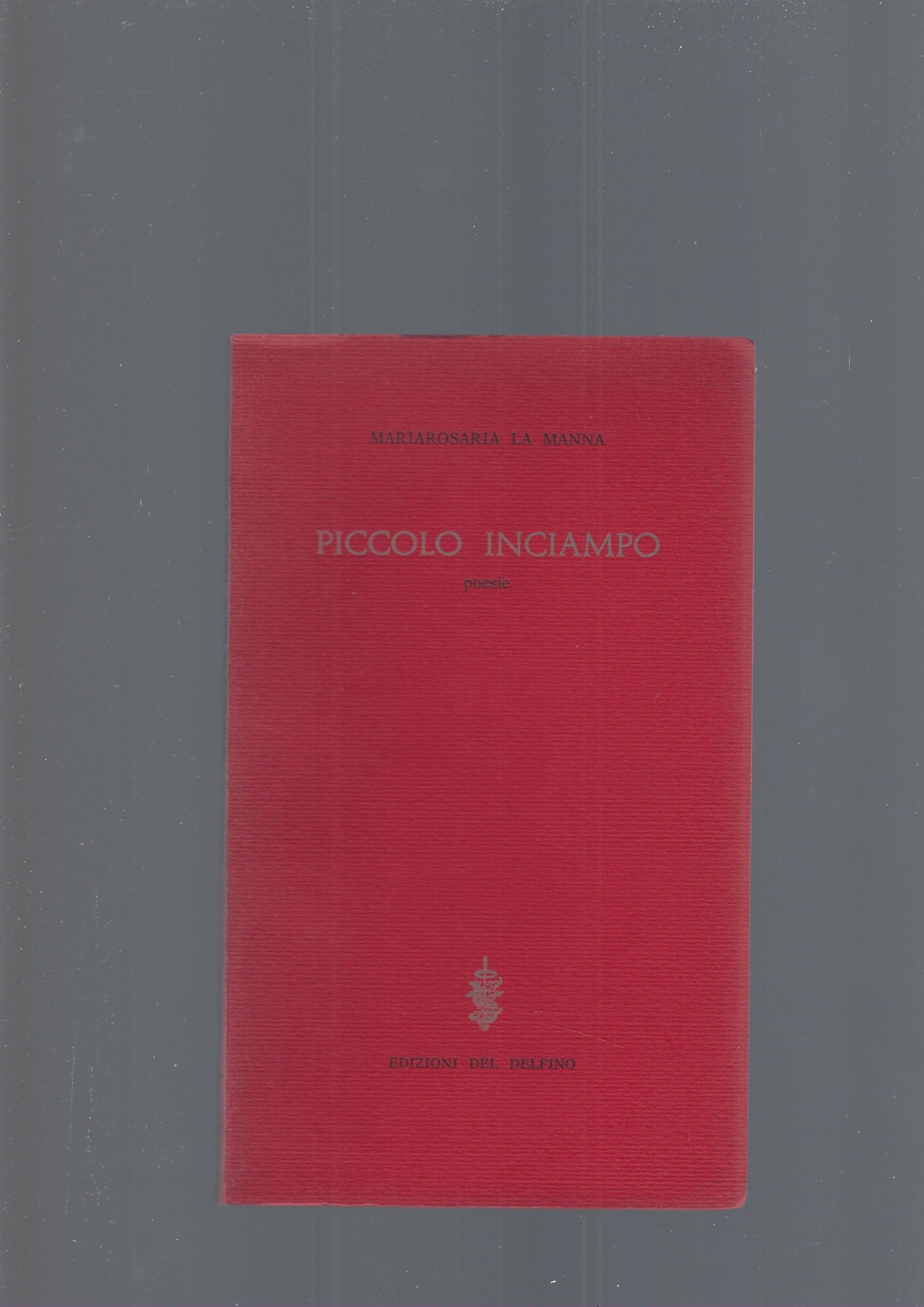 PICCOLO INCIAMPO - copertina