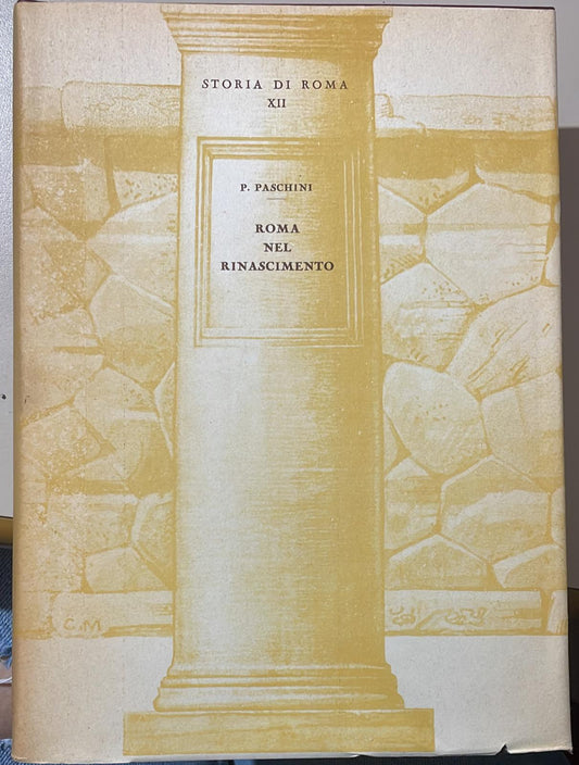 Roma nel rinascimento - copertina