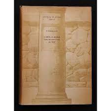 Storia di Roma XXVII. L'arte in Roma dal sec. VIII al sec. XIV - copertina