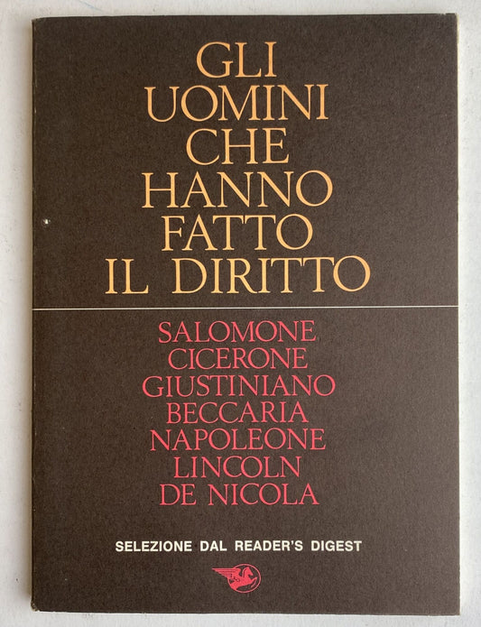 Gli uomini che hanno fatto il diritto - copertina