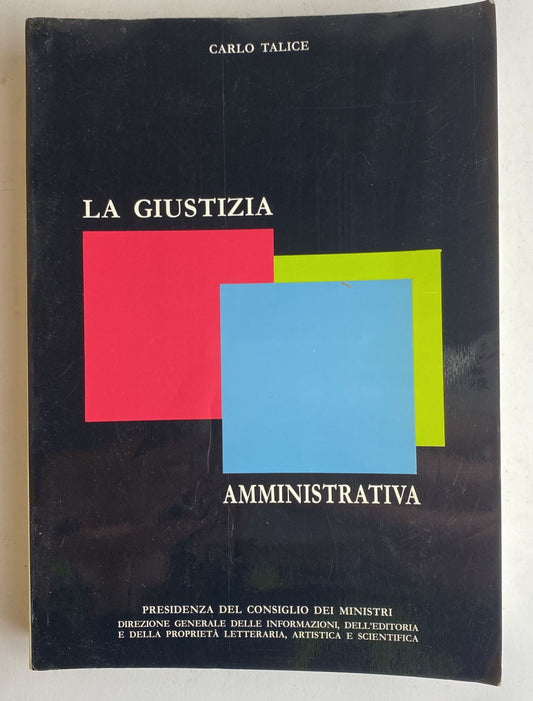La giustizia amministrativa - copertina