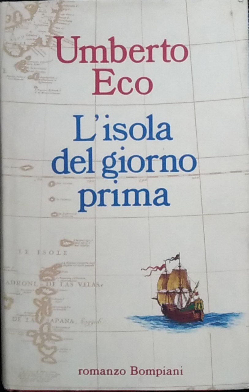 L' isola del giorno prima - copertina