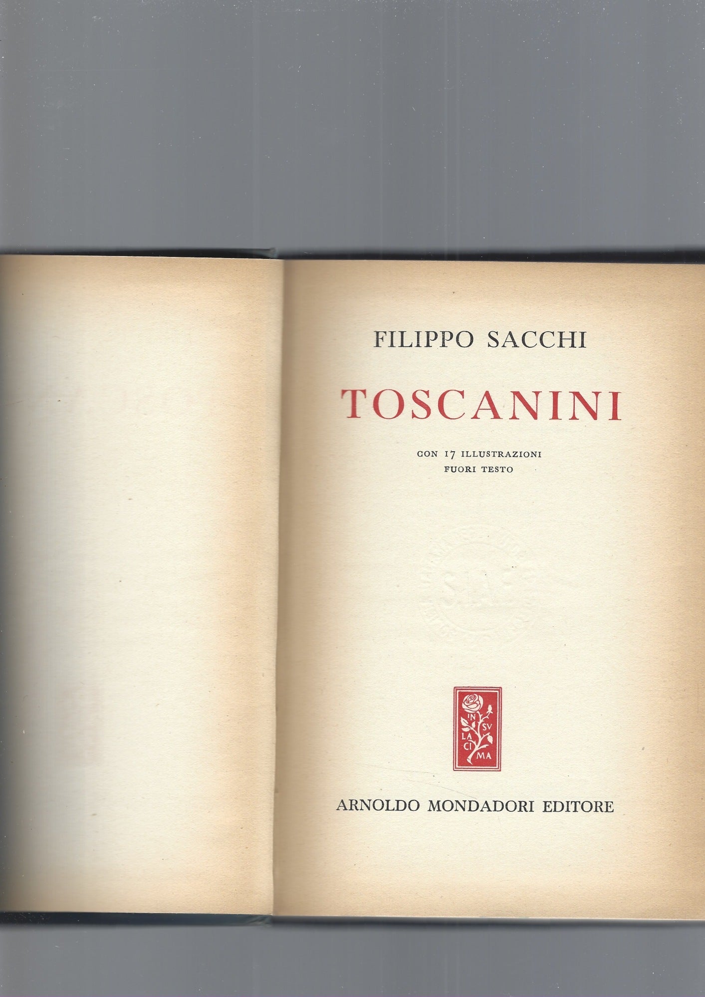 TOSCANINI - copertina