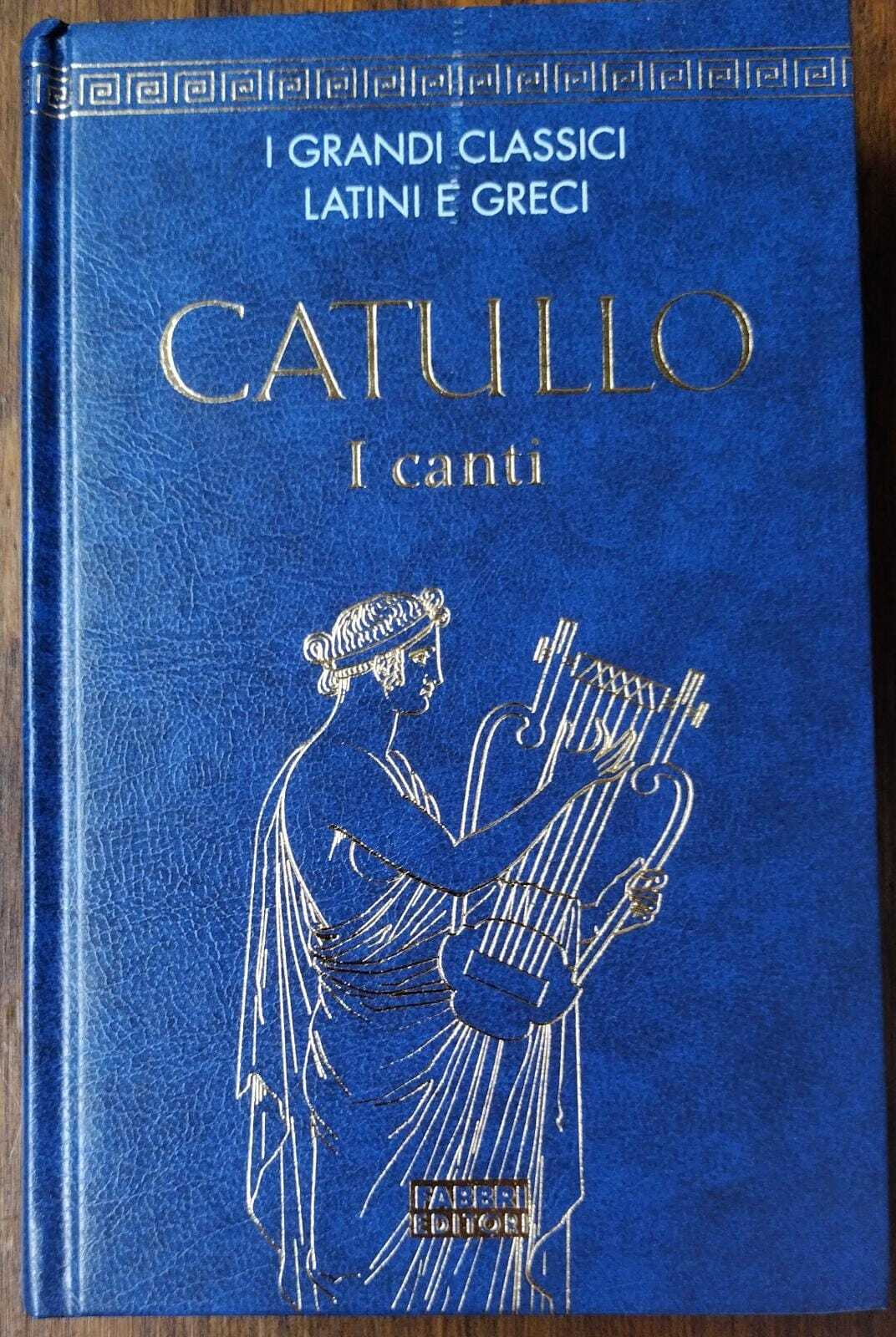 CATULLO I canti - copertina