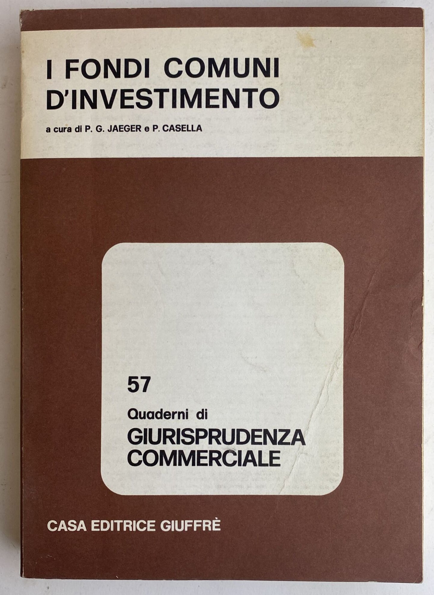 I fondi comuni d'investimento - copertina