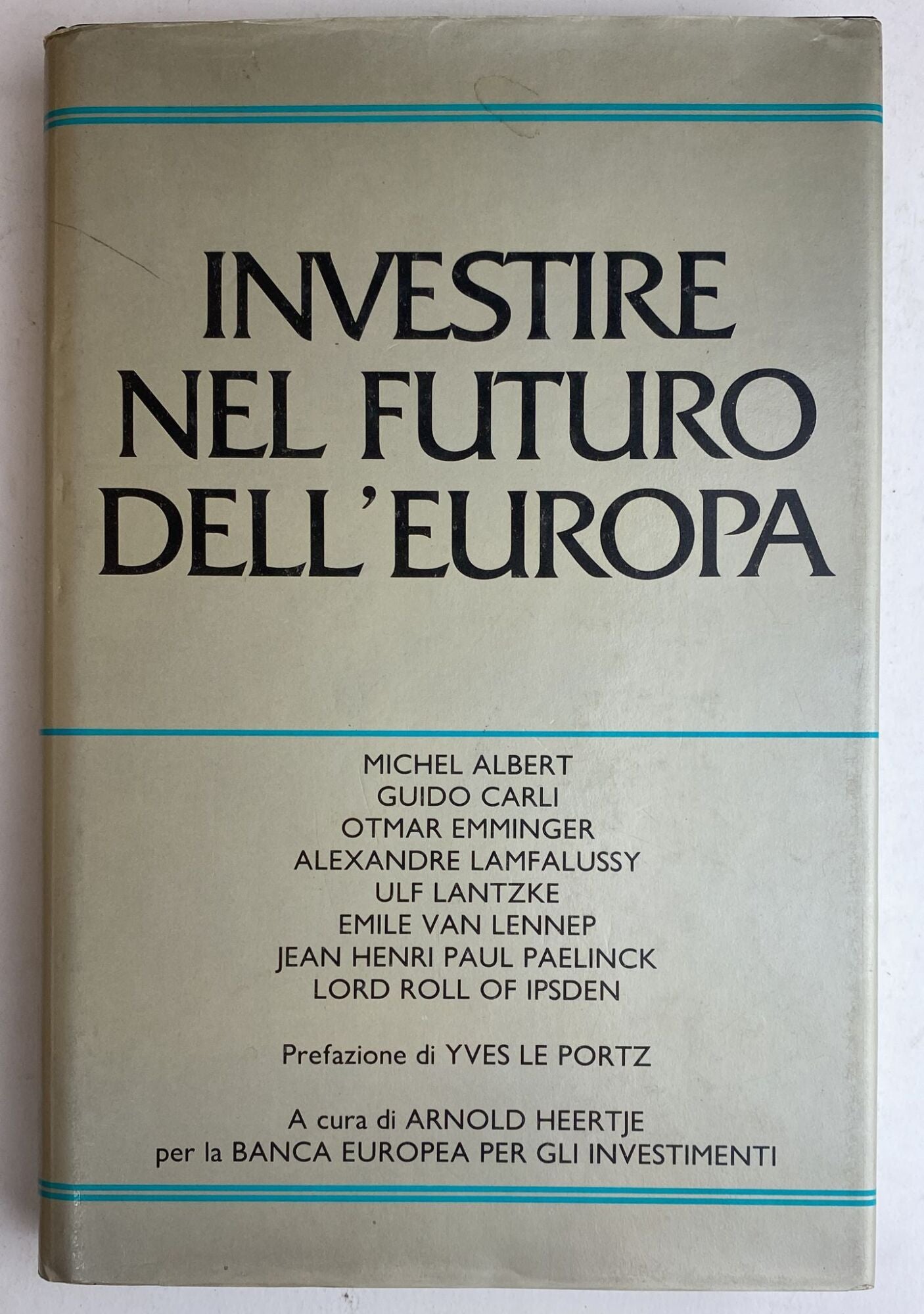 Investire sul futuro dell'Europa - copertina