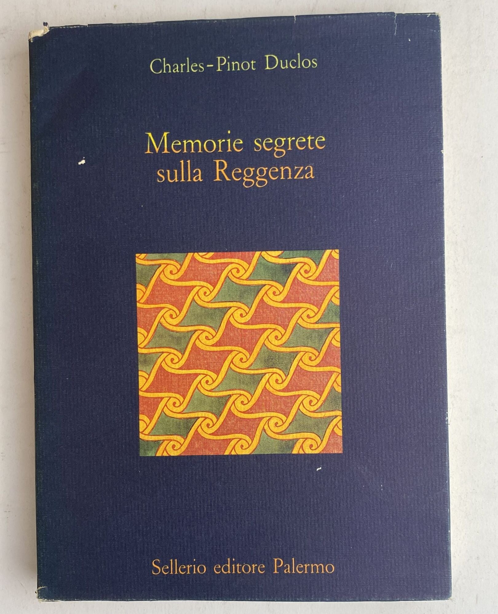 Memorie segrete sulla Reggenza - copertina
