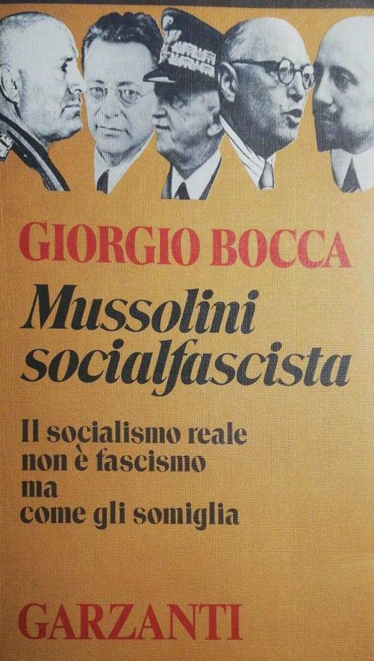 Mussolini socialfascista - copertina
