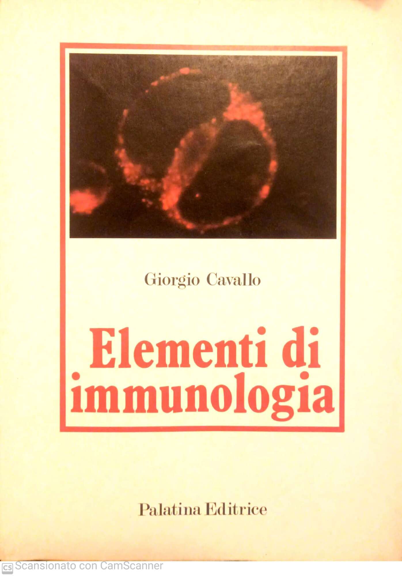 Elementi di immunologia - copertina