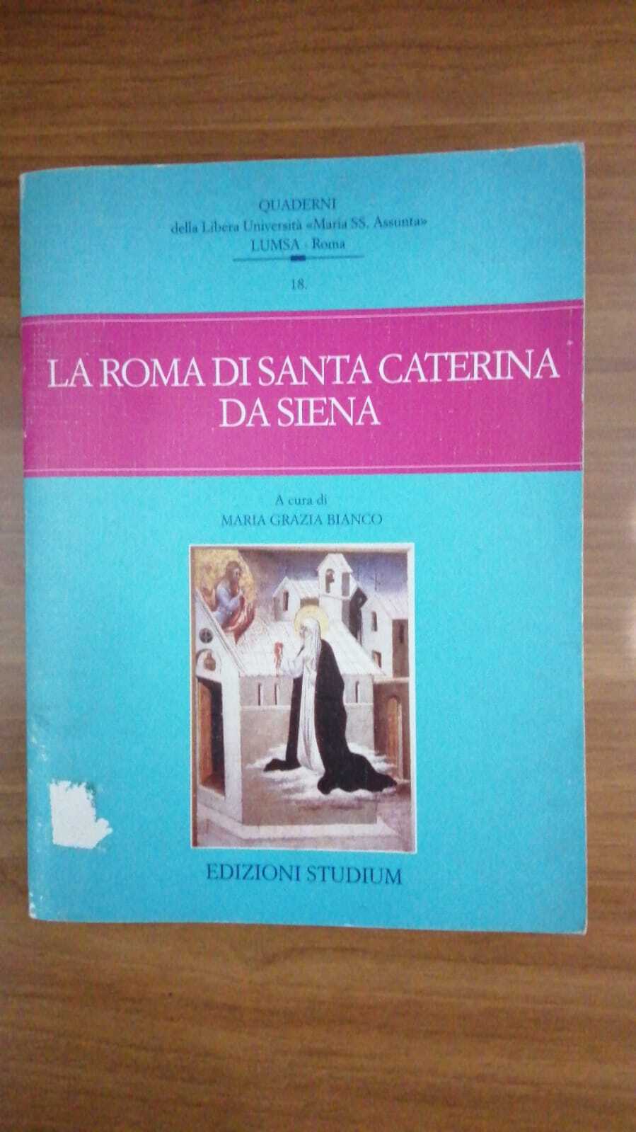 La Roma di santa Caterina da Siena - copertina