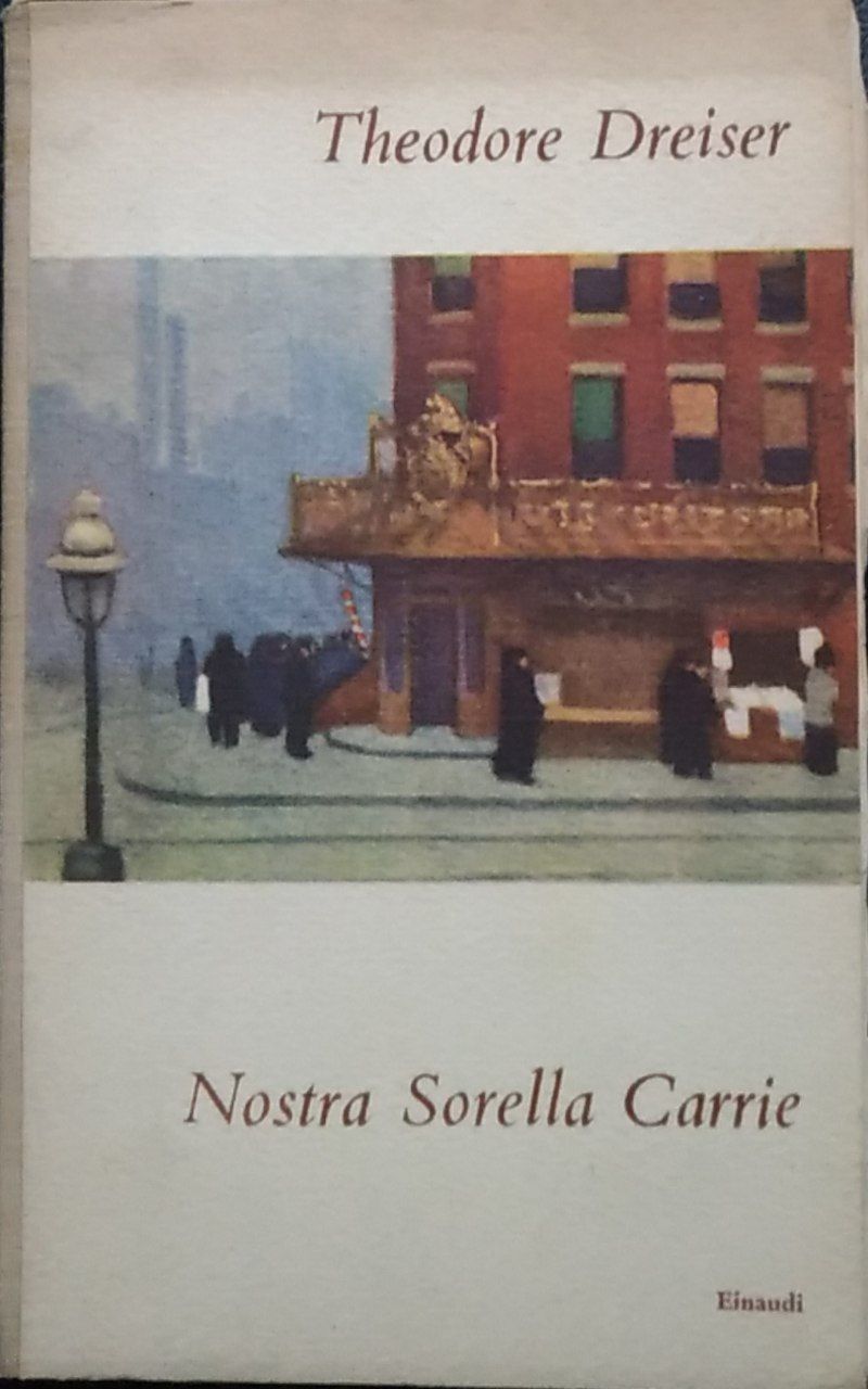 Nostra Sorella Carrie - copertina