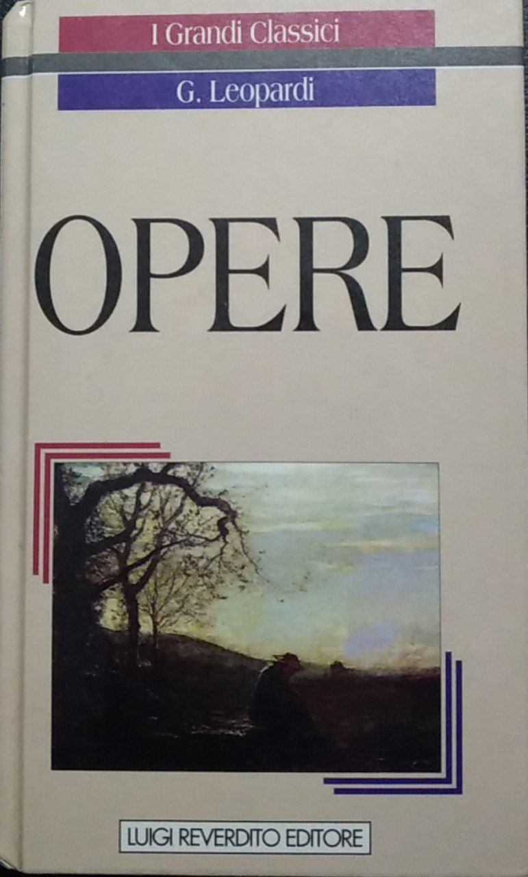 Opere - copertina