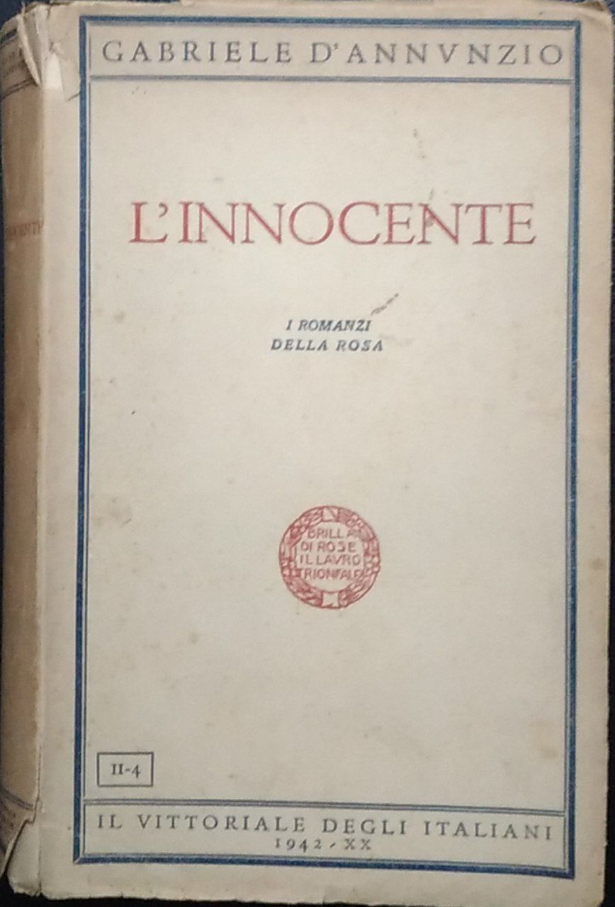 L'innocente - copertina