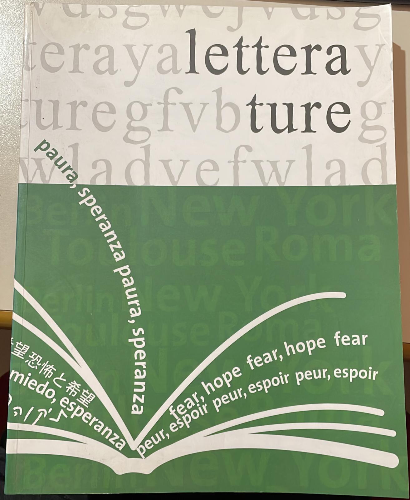 Letterature festival internazionale di Roma - copertina