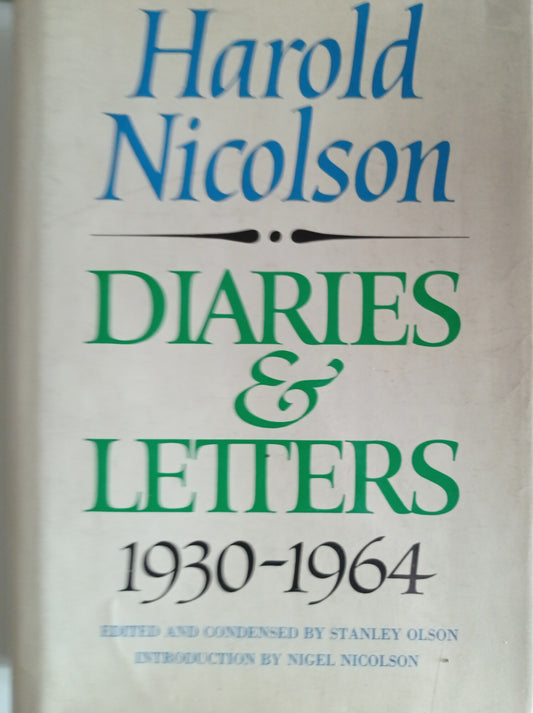 Diaries and letters, 1930-1964 - copertina