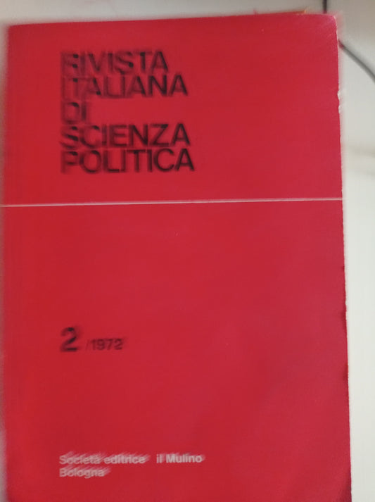 Rivista italiana di scienza politica - copertina