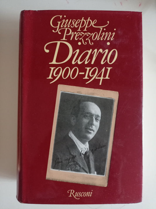 Diario 1900 - 1941 - copertina