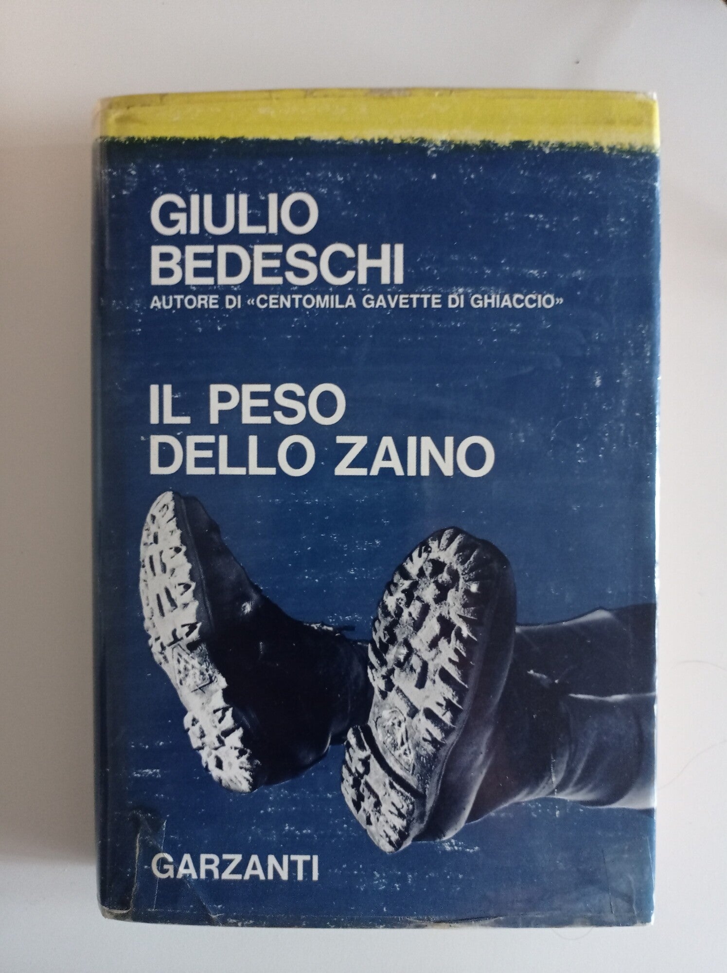 Il peso dello zaino - copertina