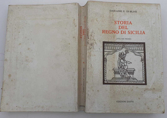 Storia del Regno di Sicilia. Volume primo - copertina