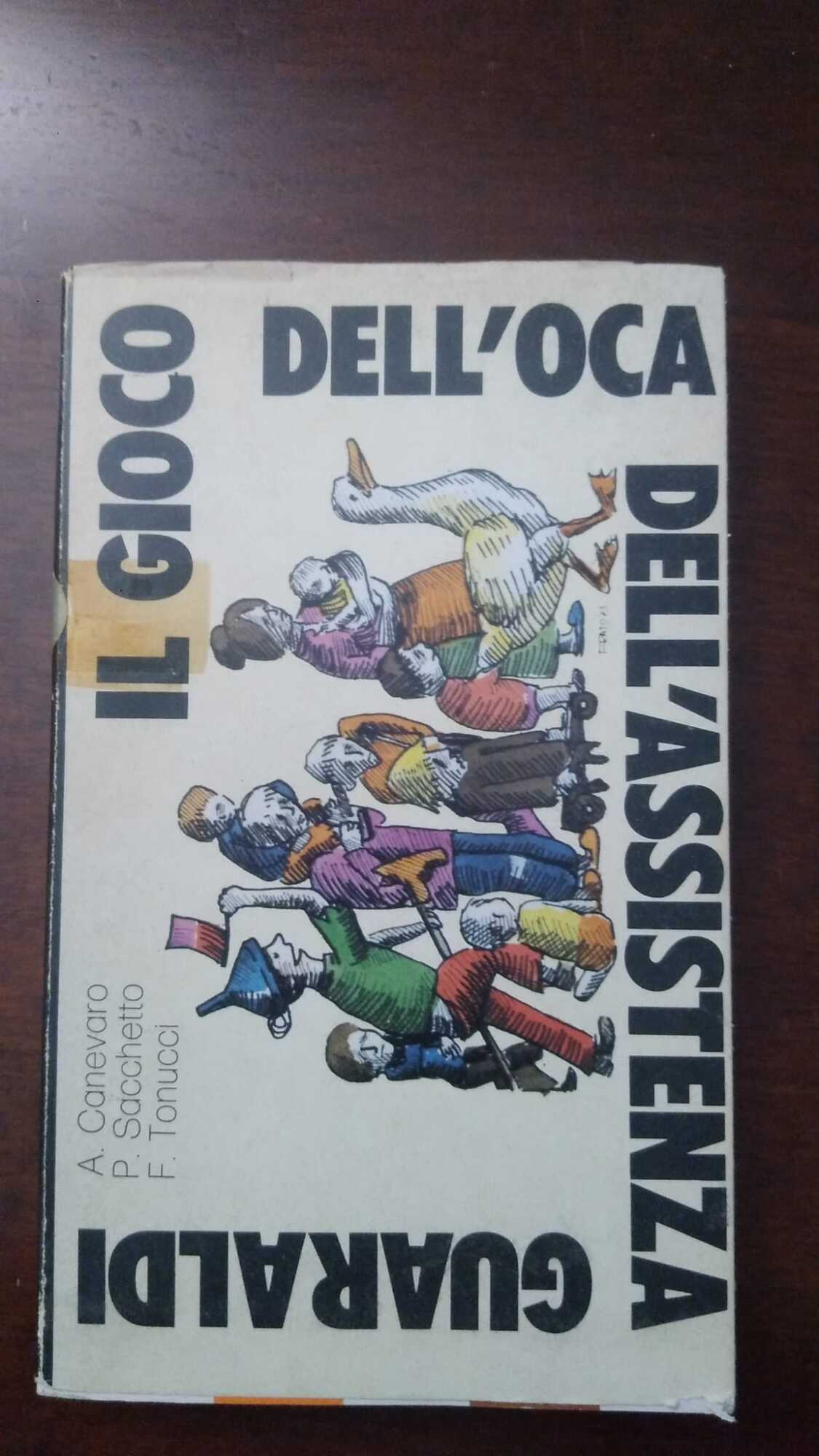 Il gioco dell'oca dell'assistenza - copertina