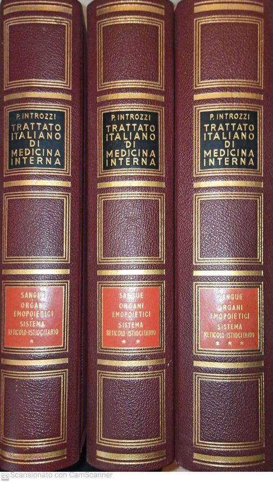 Trattato italiano di medicina interna. Malattie del sangue e degli organi emopoietici.Malattie del sistema reticolo-istiocitario - copertina