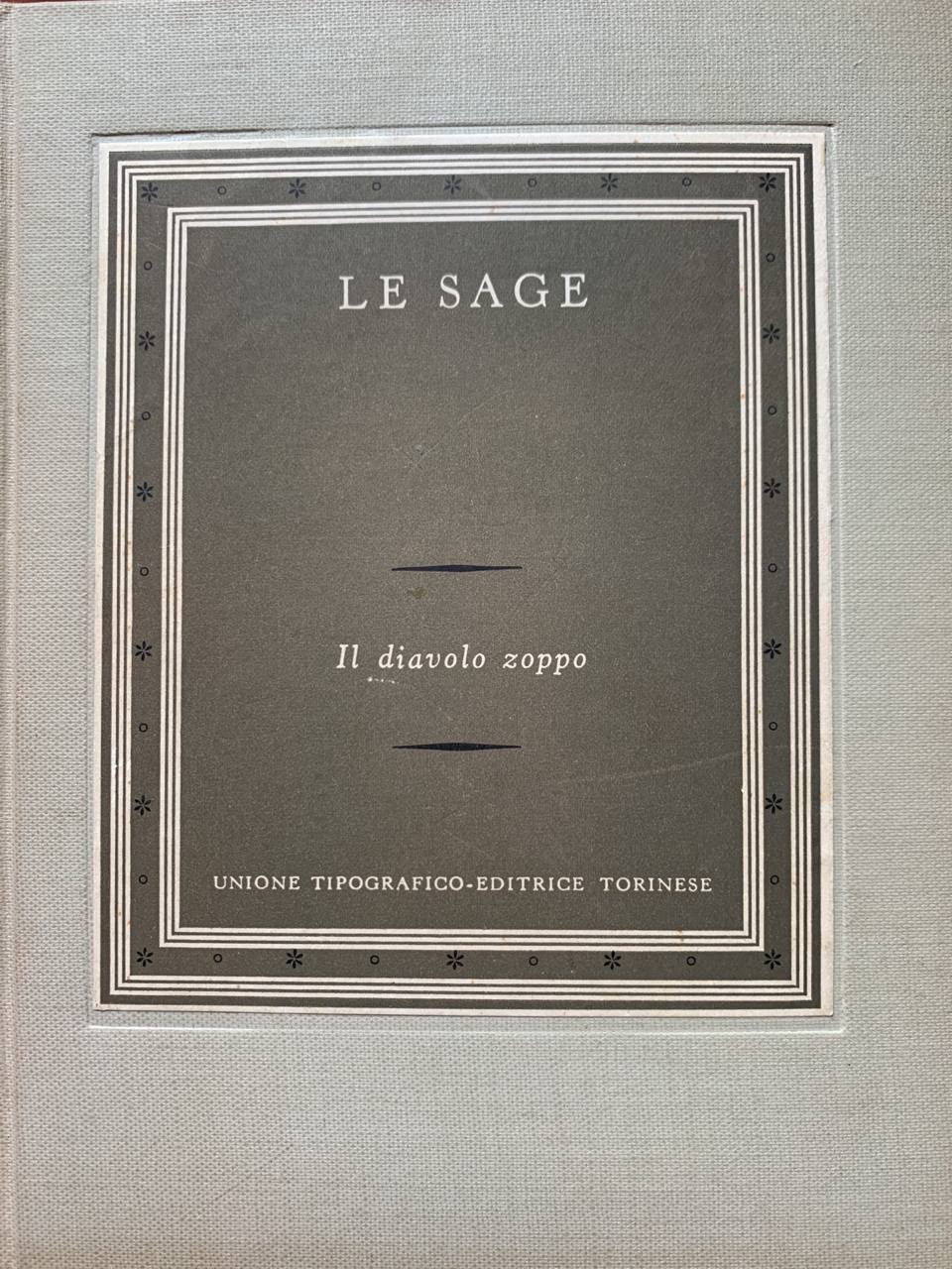 Il diavolo zoppo - copertina