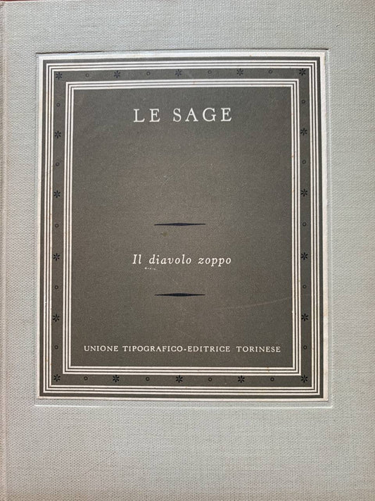 Il diavolo zoppo - copertina