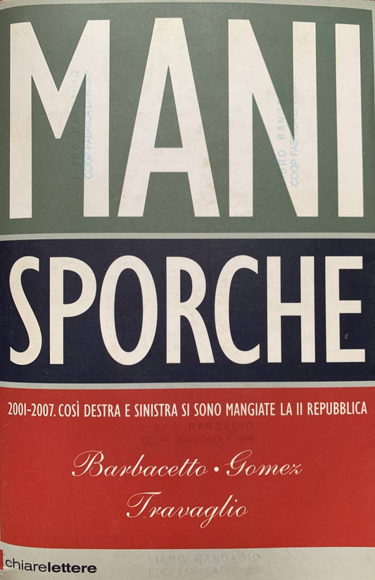 Mani sporche - copertina