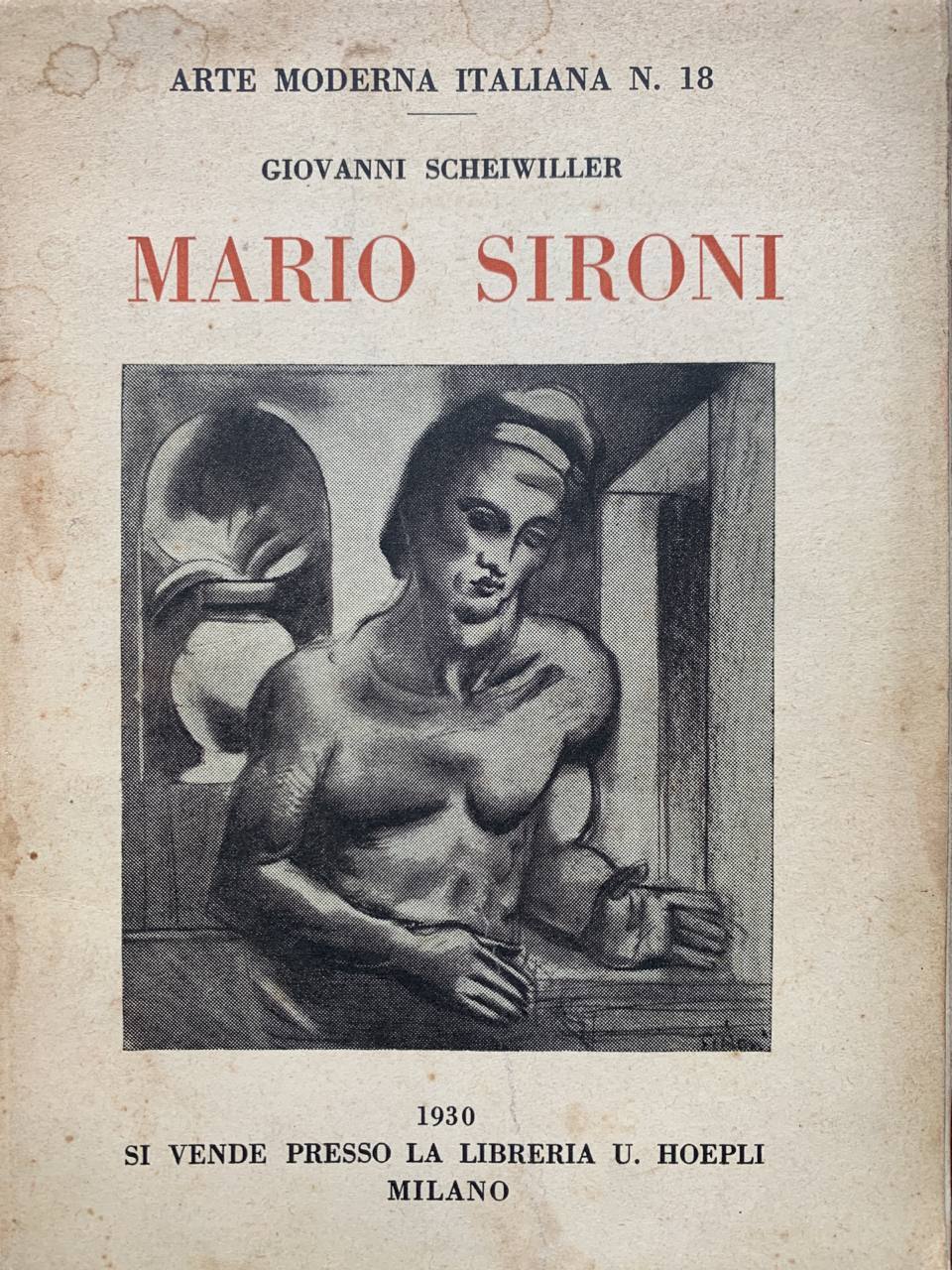 Mario Sironi - copertina