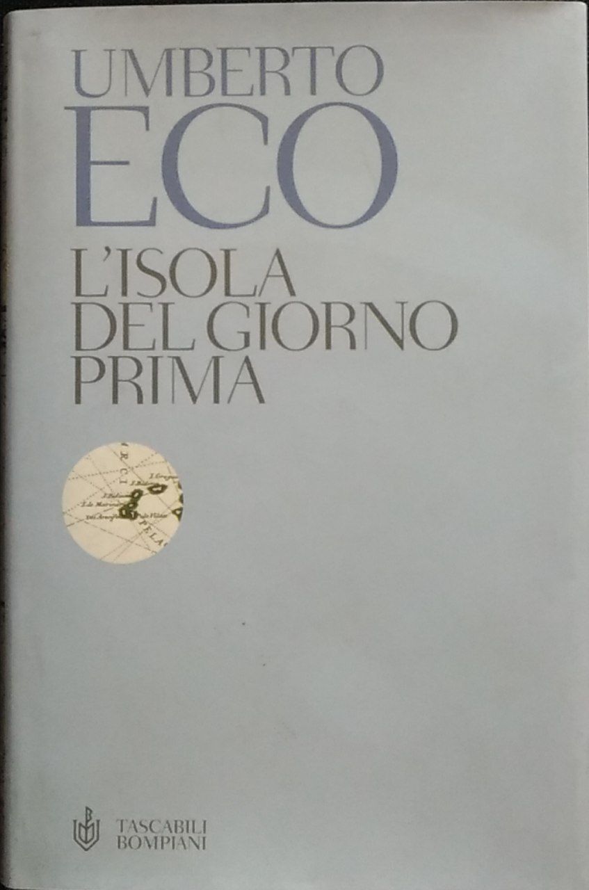 L'isola del giorno prima - copertina