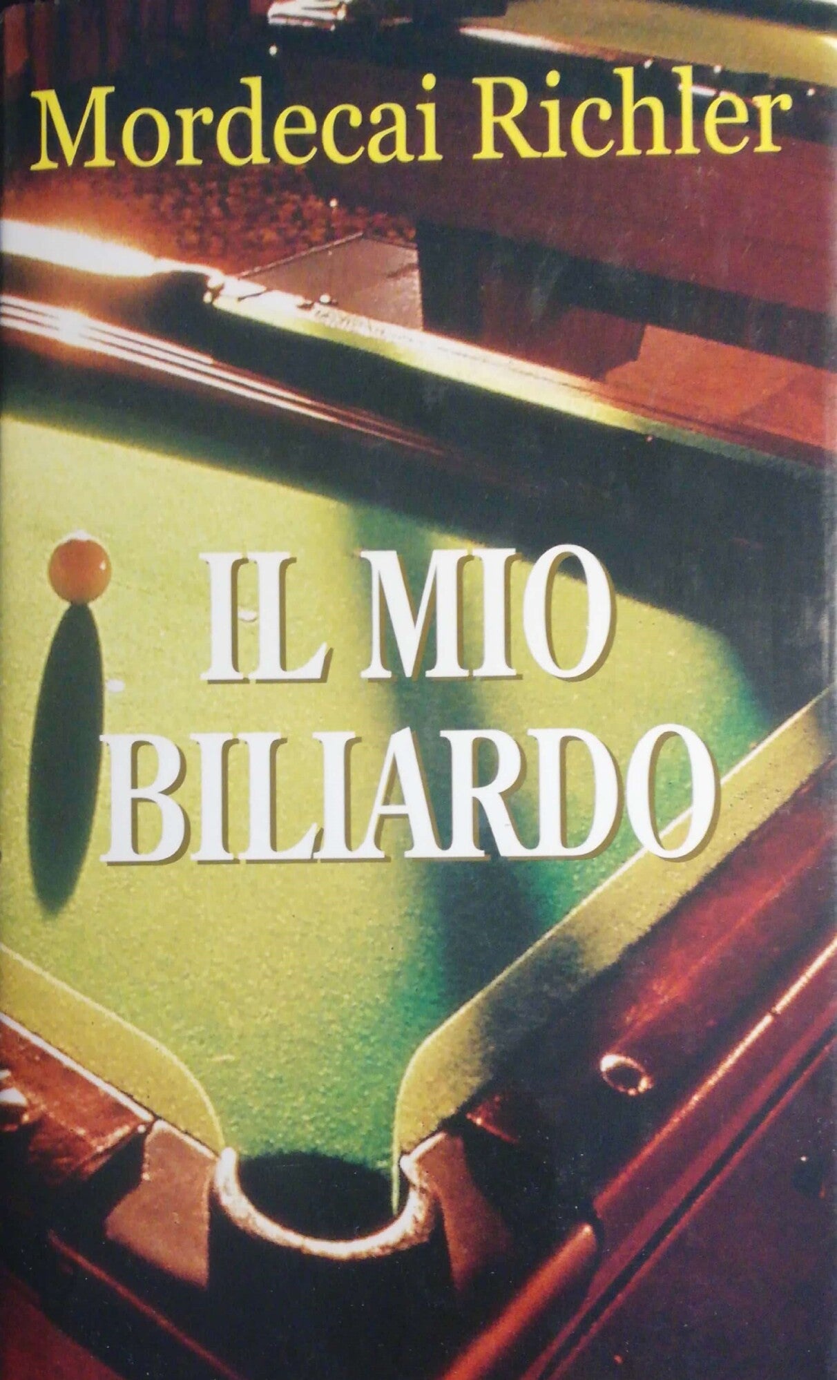 Il mio biliardo - copertina