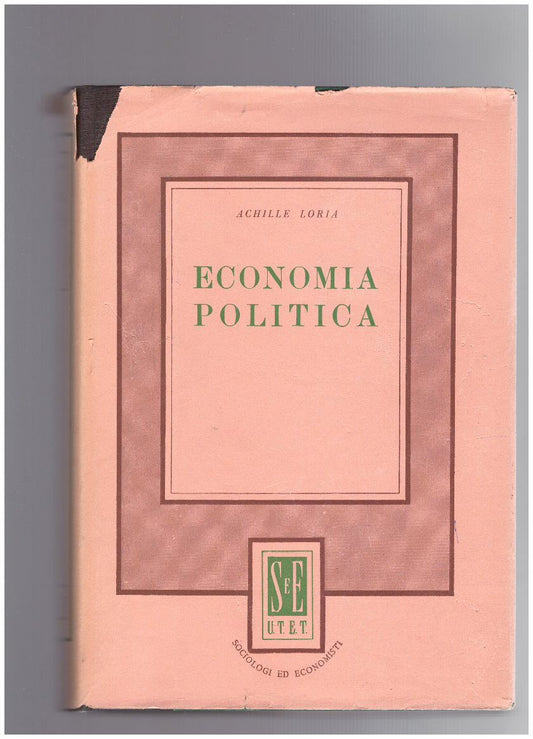 ECONOMIA POLITICA - copertina