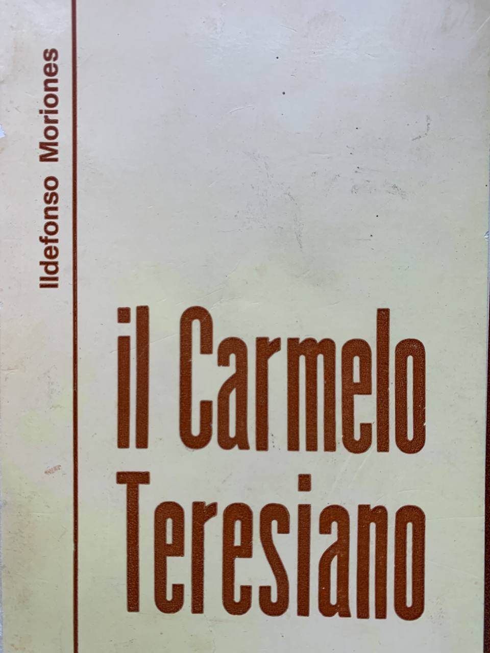 Il Carmelo teresiano - copertina