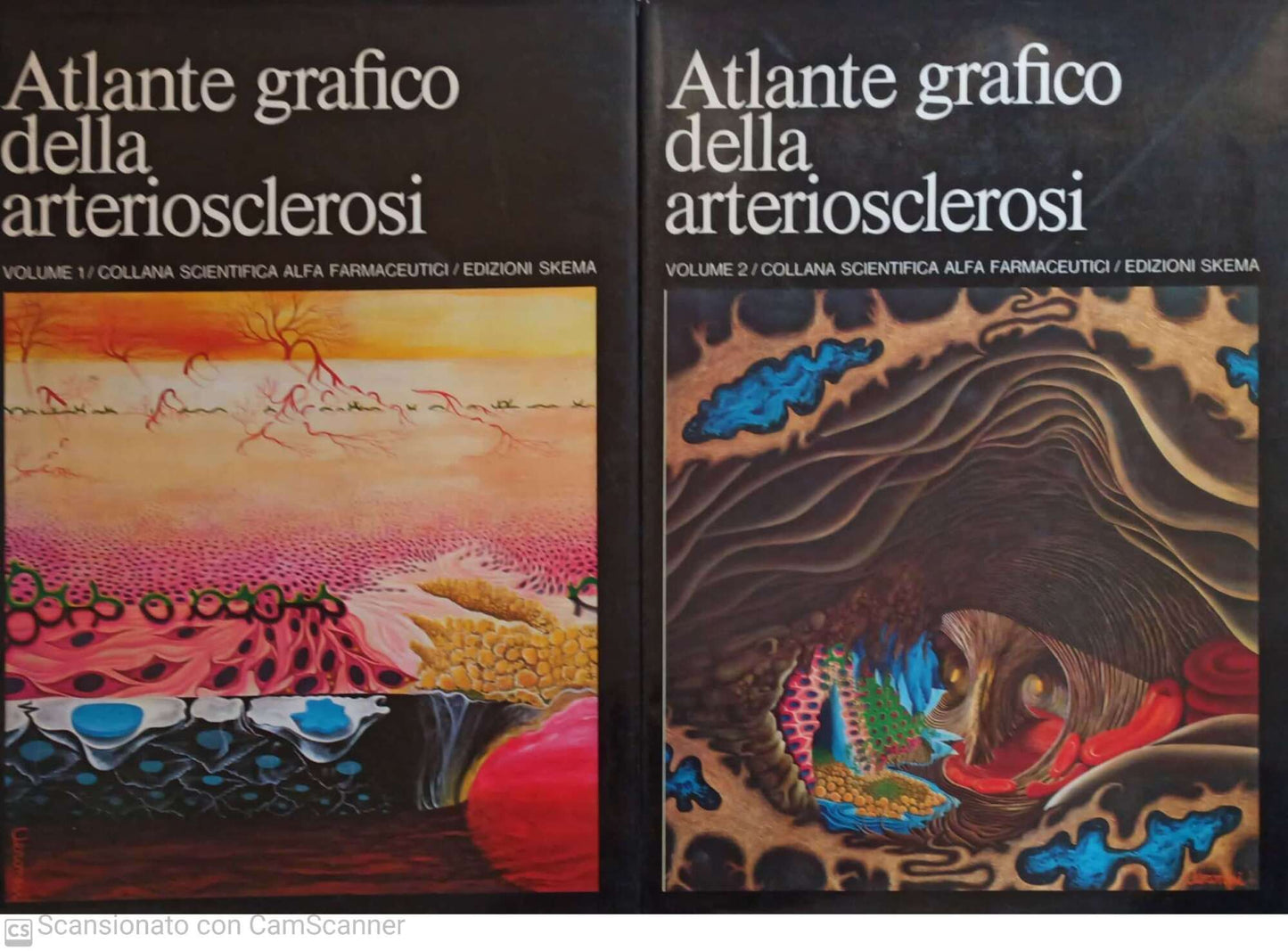 Atlante geografico della arteriosclerosi. Volume 1 e 2 - copertina